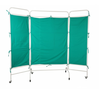 Hospital bedside screen cloth for patient privacy