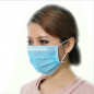 Surgical Disposable Face Mask, Non-Woven with Nose pin (Pack of 100)