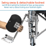 Commode Wheel Chair 609GC patient care wheelchair for home