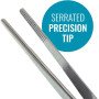 Dressing Forceps, 5.5 inches long, Serrated, Stainless Steel