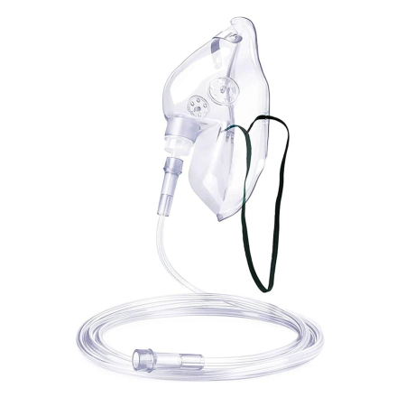 Oxygen Mask with Tubing – Comfortable Oxygen Therapy Mask