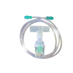 Nebulizer with T-PC and oxygen therapy mask