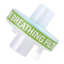 HME breathing filter for ventilator use