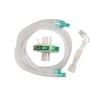 Ventilator tubing kit with essential respiratory accessories