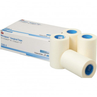 3M Micropore Paper Tape 1530 3 Inch 4' Roll