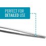 Dressing Forceps, 5.5 inches long, Serrated, Stainless Steel