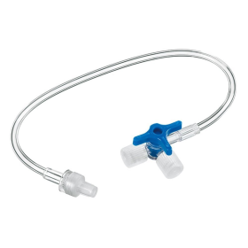 Three Way Extension Line with IV accessories for infusion therapy