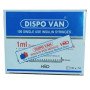 Dispovan U-40 Insulin Syringe 1 ml