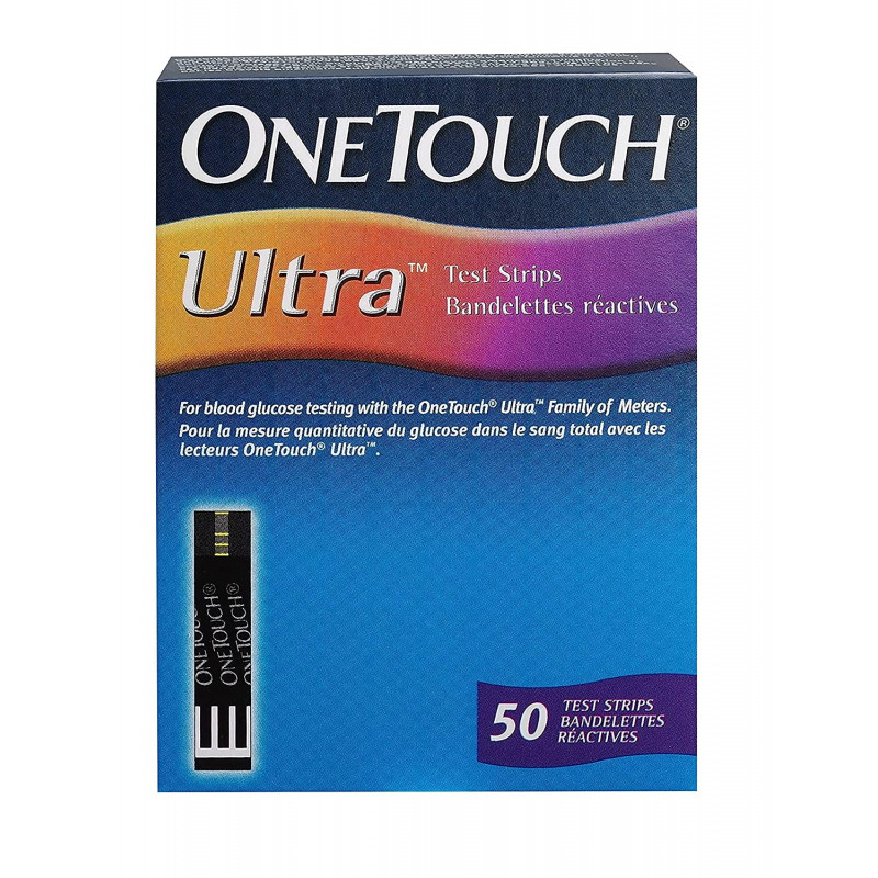 OneTouch Ultra Test Strips - 50 Counts