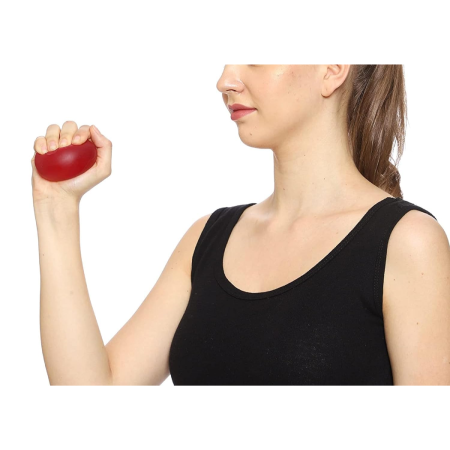Stress relief Gel Exercise Ball with daily finger exercise