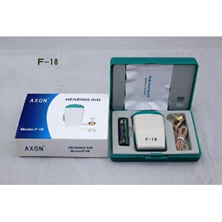 Axon F 18 Pocket Model Hearing Aid,White, 1 Pcs