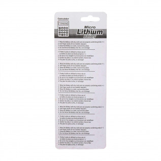 Lithium CR2032 3V Battery for Glucometer - Pack of 5
