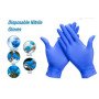 Rossify Nitrile Gloves Blue Pack of 100 | Disposable Gloves