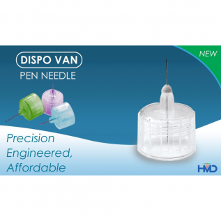 Pen Needle 32G 4mm, Universally usable with all pens Spud and - Pack of 100