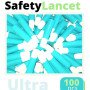Ultra Sterile Disposable Single - Use Safety Glucometer Lancet - 100 (pcs)