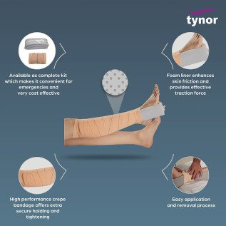 Tynor Skin Traction Set (PUF Liner) Child G-01