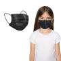 Comfortable Rossify Black Mask Surgical Protective Mask