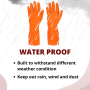 Comfortable Rubber Cleaning Gloves for Home Tasks