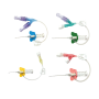 Safety Closed I.V. Catheter System sterile pack with Polymed Nouvo Safety Set