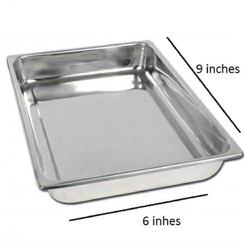 Medical Instrument Deep Tray, 9" x 6" inches