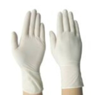 Surgicare Disposable Surgical Rubber Gloves size 6.5 ( Pack of 25 )