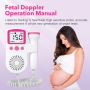 Home use Baby Heartbeat Monitor with LCD display