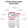 Dr Bright Well Fetal Doppler | Baby Heartbeat Monitor