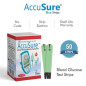 AccuSure Glucometer Test Strips 50 Strips