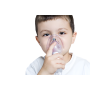 Pediatric nebulizer mask for safe breathing