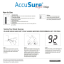 AccuSure Simple Diabetes Test Strips for Home Use