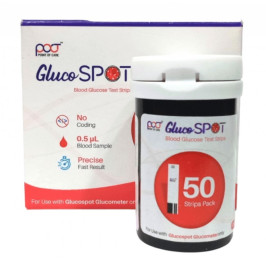 Poct GlucoSPOT strips pack of 25, 50, 100