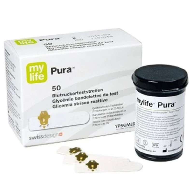 Ypsomed MyLife Pura Blood Glucose 50 Test Strip