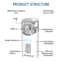 Compact Perfecxa Mesh Nebulizer for asthma relief