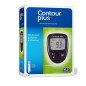 Contour Plus Blood Glucose Monitoring System Glucometer with 75 Strips (Pack of 25 + 50 Strips), Multicolour