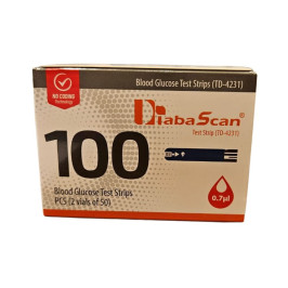 DiabaScan Perfecxa 100 (50x2) Test Strips