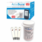 AccuSure Sensor Glucometer Test Strips 100