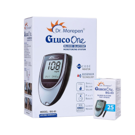 Dr. Morepen Gluco One BG03 Glucometer with 25 test strips