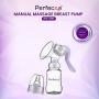 Perfecxa Manual Massage Breast Pump with Silicone Cushion
