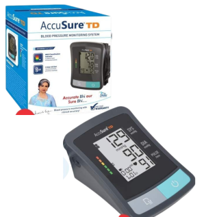 AccuSure TD  BP Monitor TD Upper Arm Blood Pressure