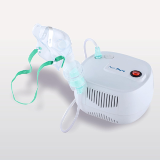 AccuSure Compact Nebulizer for Kids & Adults