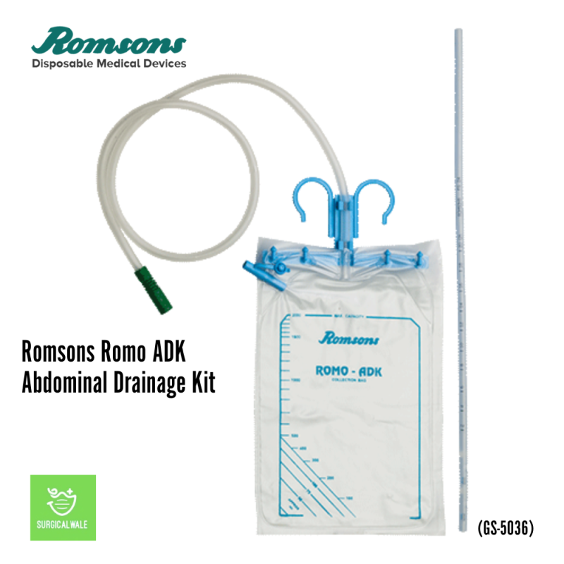 Romsons Romo ADK Abdominal Drainage Kit (GS-5036) 16FG - 1