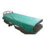 Rossify Disposable Plastic Green Bedsheets for Patient Care