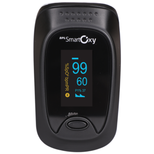 BPL Medical Technologies Smart Oxy Finger Tip Pulse Oximeter (Black) - 4