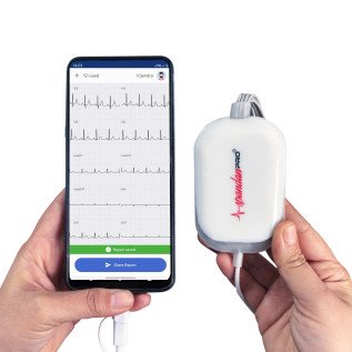 Sunfox Spandan Neo|Portable ECG Device|Specially Designed for Personal Use|Easy to Use12 Lead ECG Device|99.7% Accuracy - 1