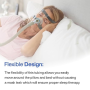 Easy-to-install CPAP Bipap tubing connector