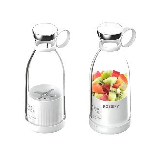 Portable Juicer ROSSIFY - Electric Juice Maker, Mixer Bottle, Blender, and Grinder