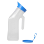 Bedside portable hospital urinal bottle 1000ml