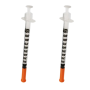Dispovan 1ml 100IU Pack of 100 Disposable Insulin Syringe