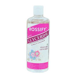 Glycerine, Rossify 100% Pure Vegetable Glycerine, Softening and Moisturizing, Versatile Skin Care - 400Gm