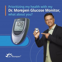 DR Morepen Glucometer Model BG 03 with 25 Strips